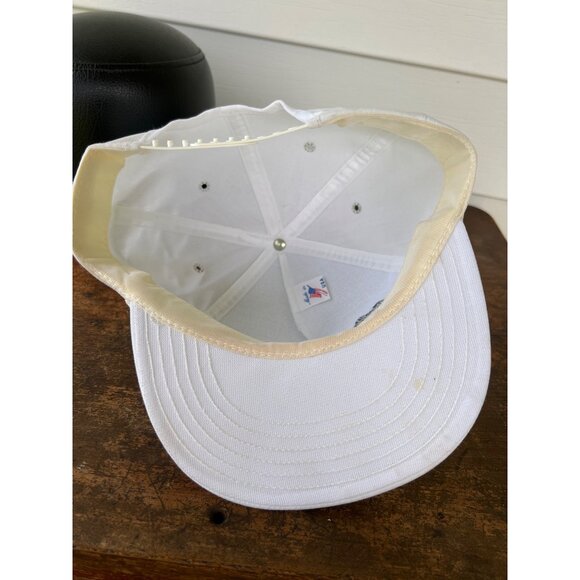 Vintage Wometco Food Service White Adjustable Snapback Hat X3 - Picture 3 of 4